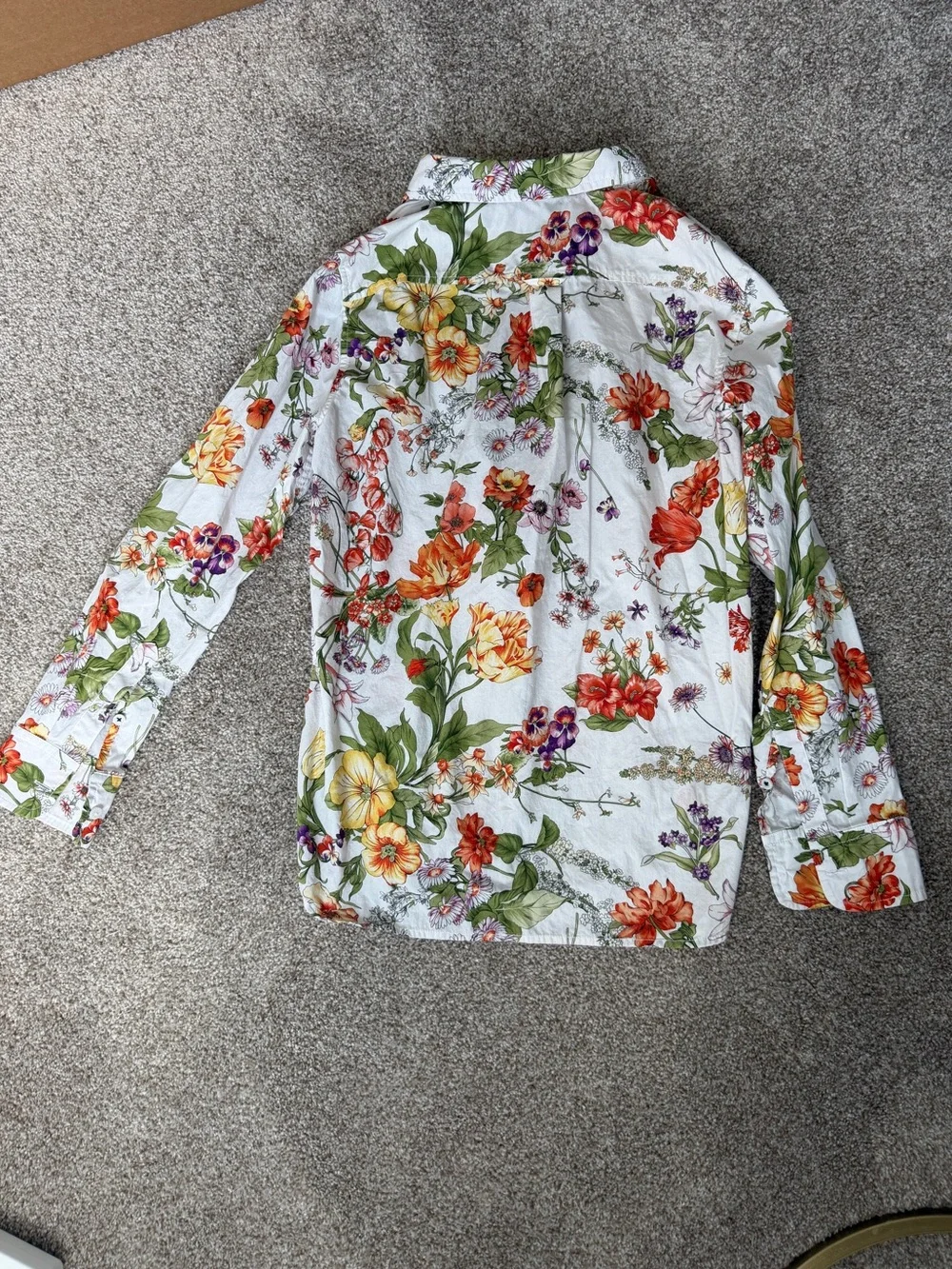 J.Crew Classic Fit Popover shirt in Ratti island botanical print